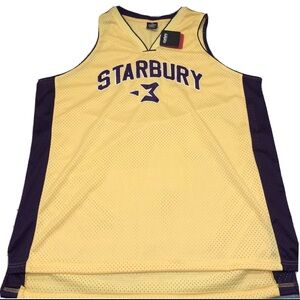 NWT Starbury #3 Stephon Marbury Authentic Basketball Jersey Size XXL
